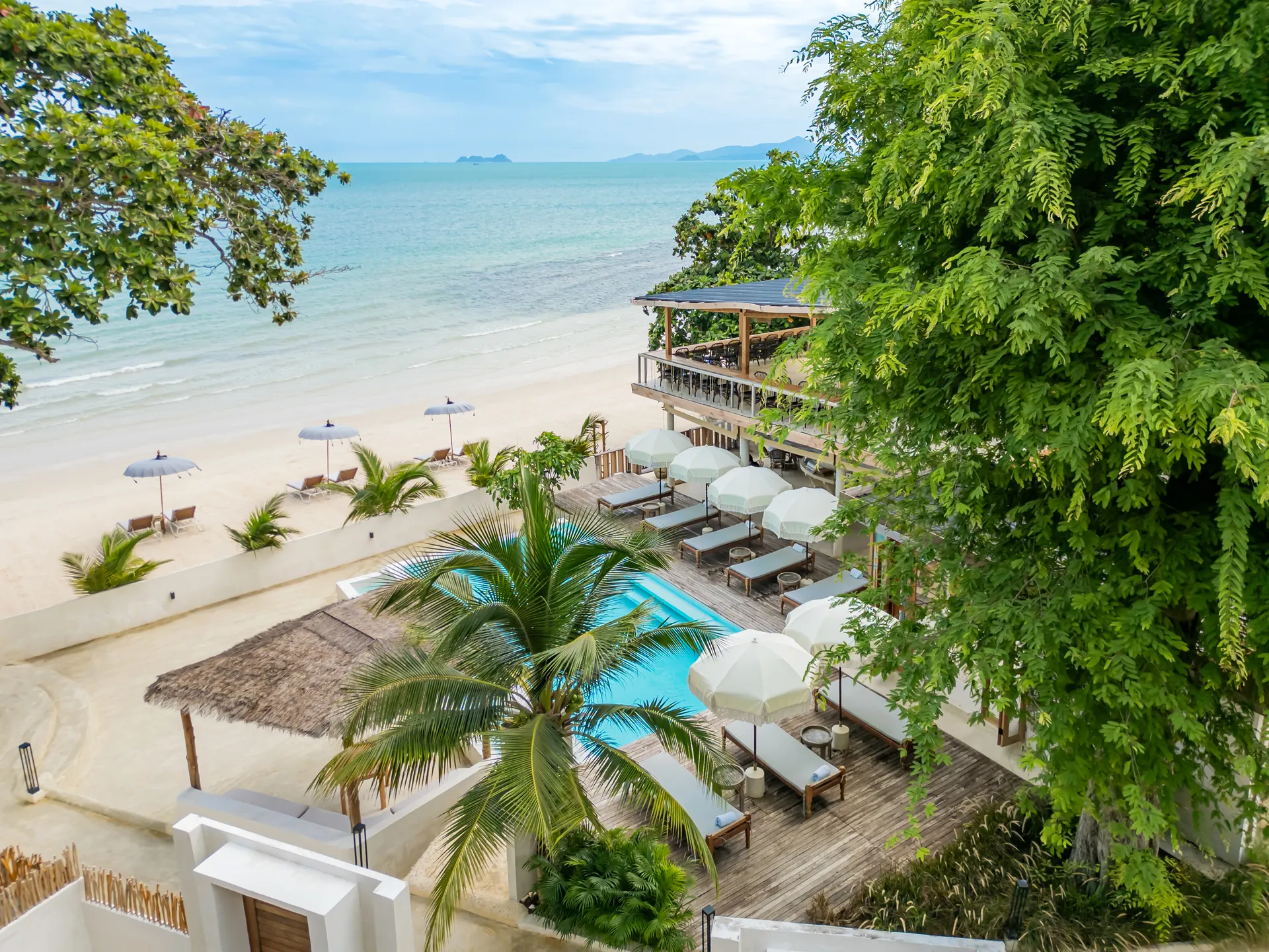 Bantai Beach und die ruhige Nordküste von Koh Samui bei Cape Beach Villa — photo 3