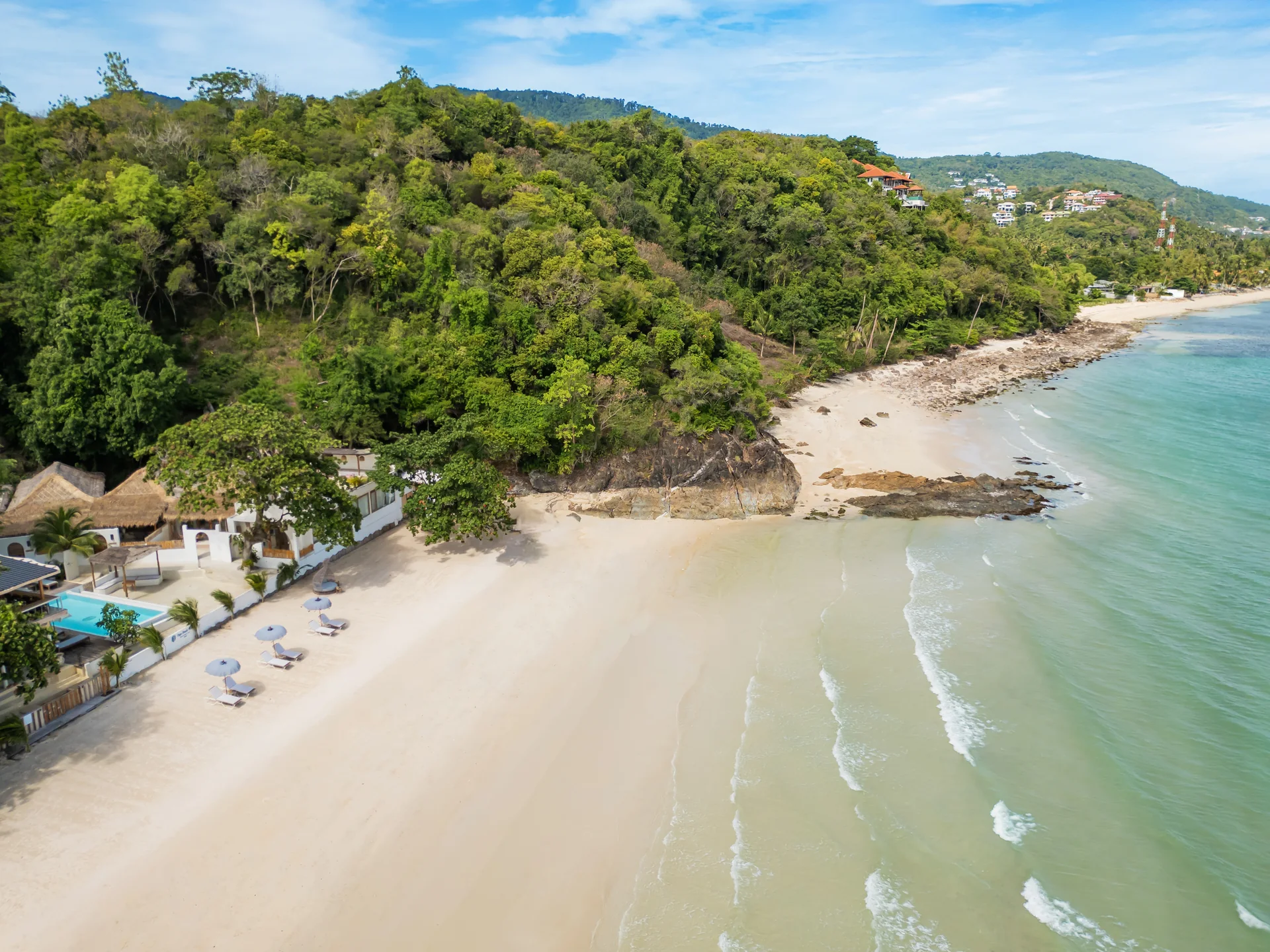 Bantai Beach und die ruhige Nordküste von Koh Samui bei Cape Beach Villa — photo 5